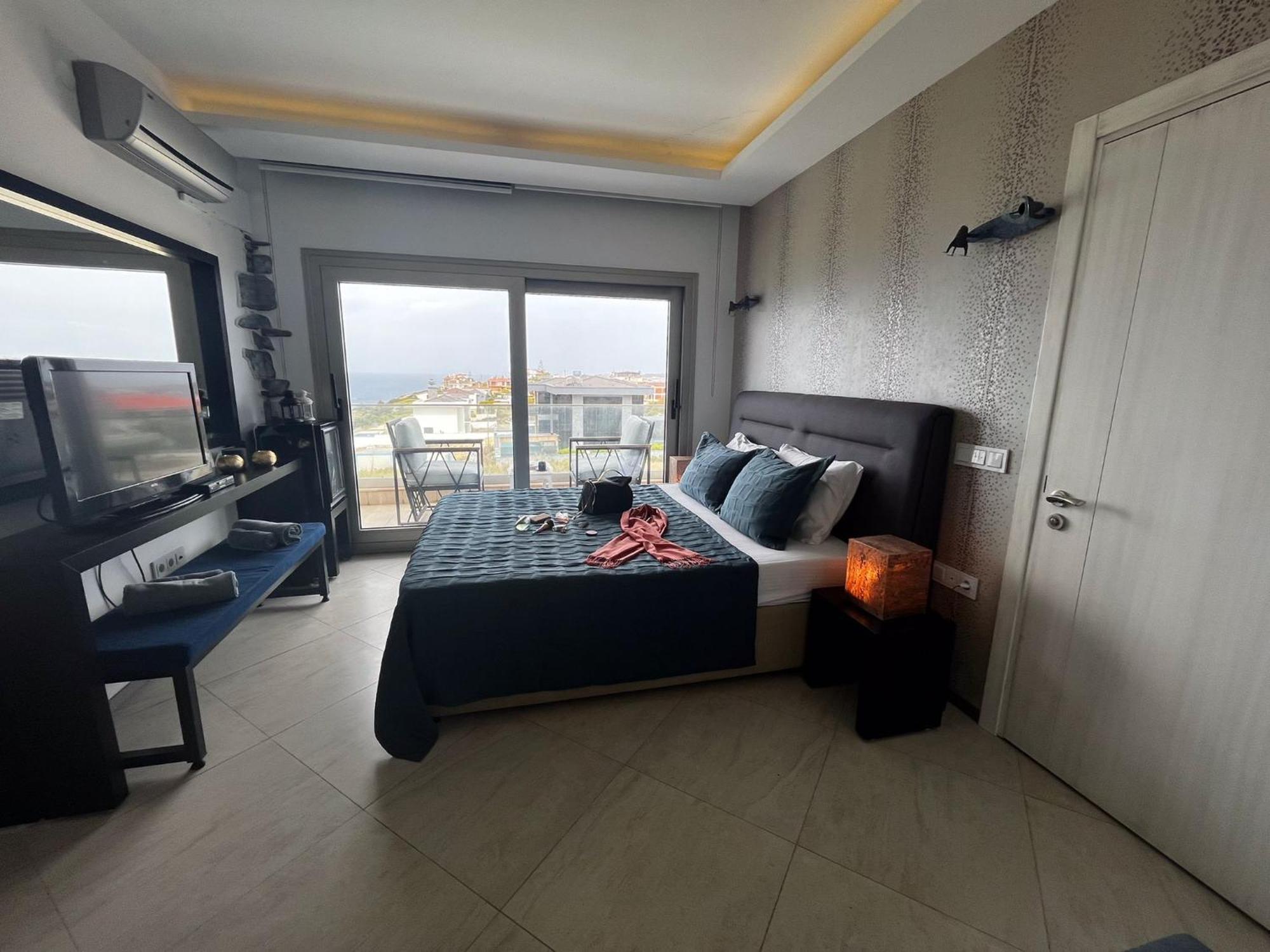 Mavi Panorama Villa Çeşme Exterior foto