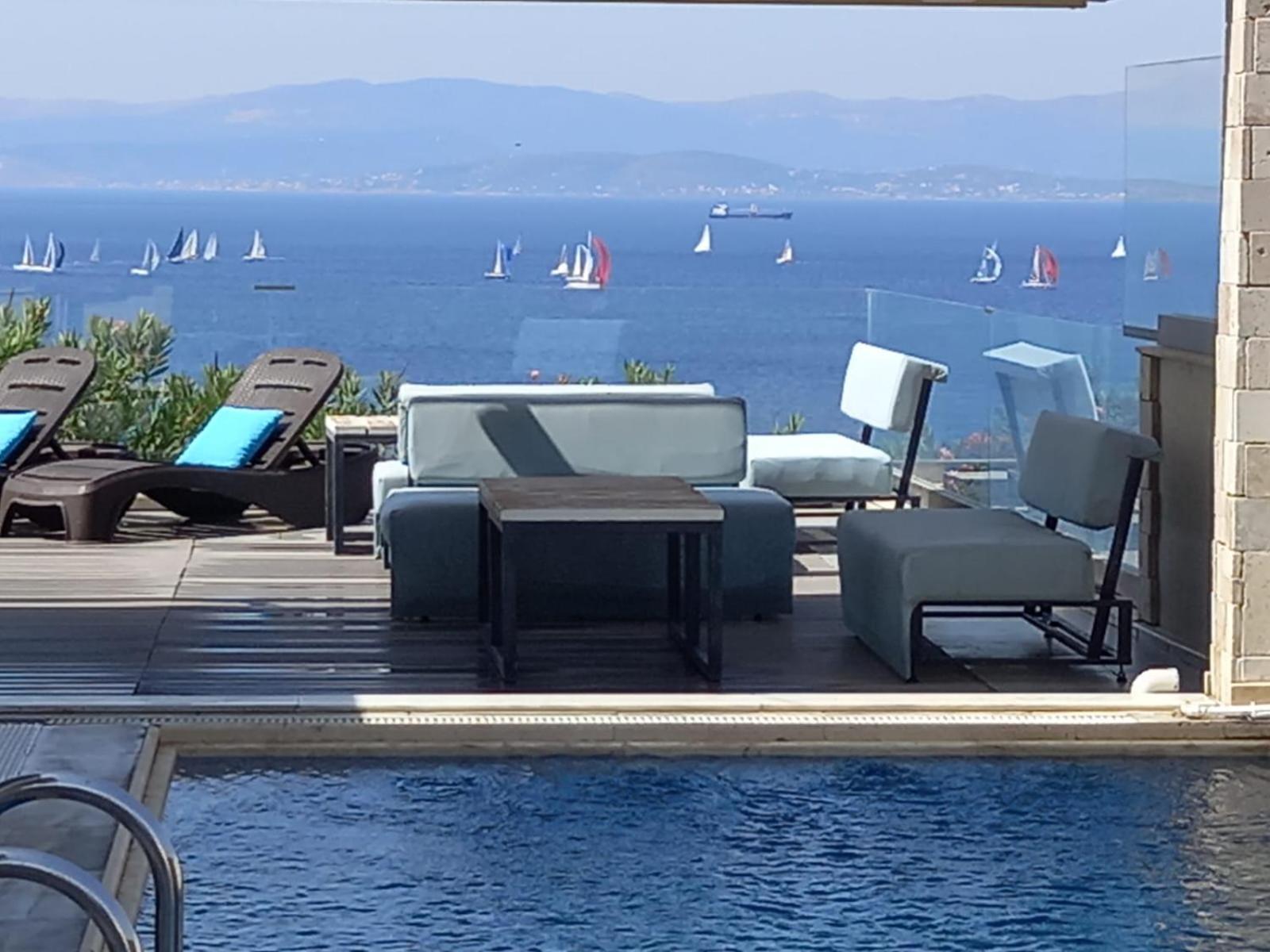 Mavi Panorama Villa Çeşme Exterior foto