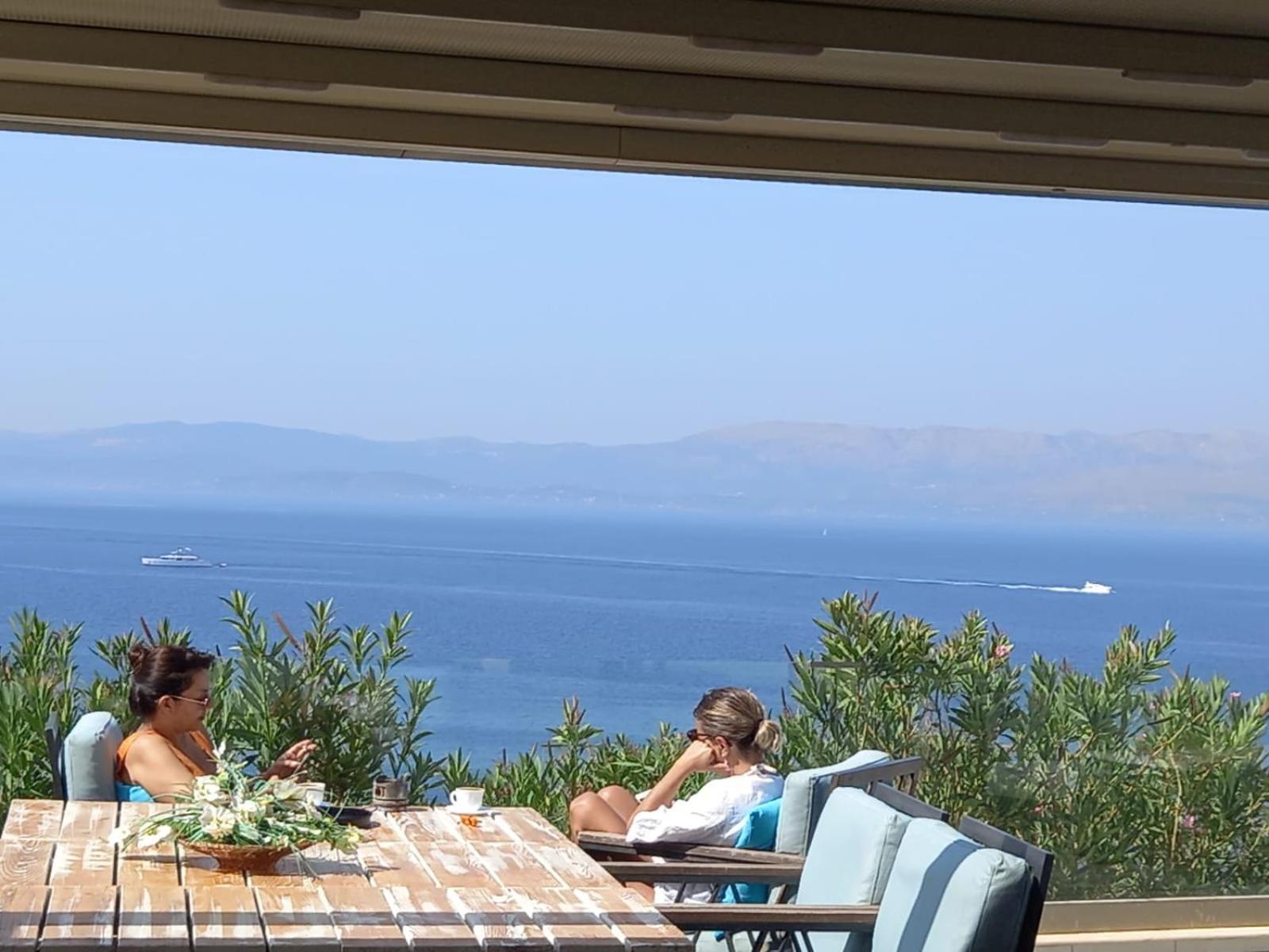 Mavi Panorama Villa Çeşme Exterior foto