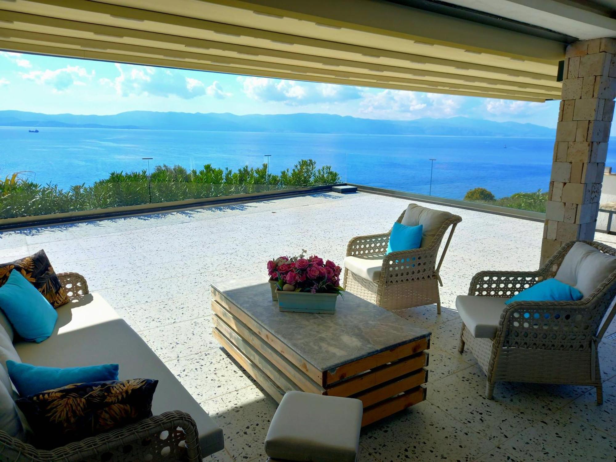 Mavi Panorama Villa Çeşme Exterior foto
